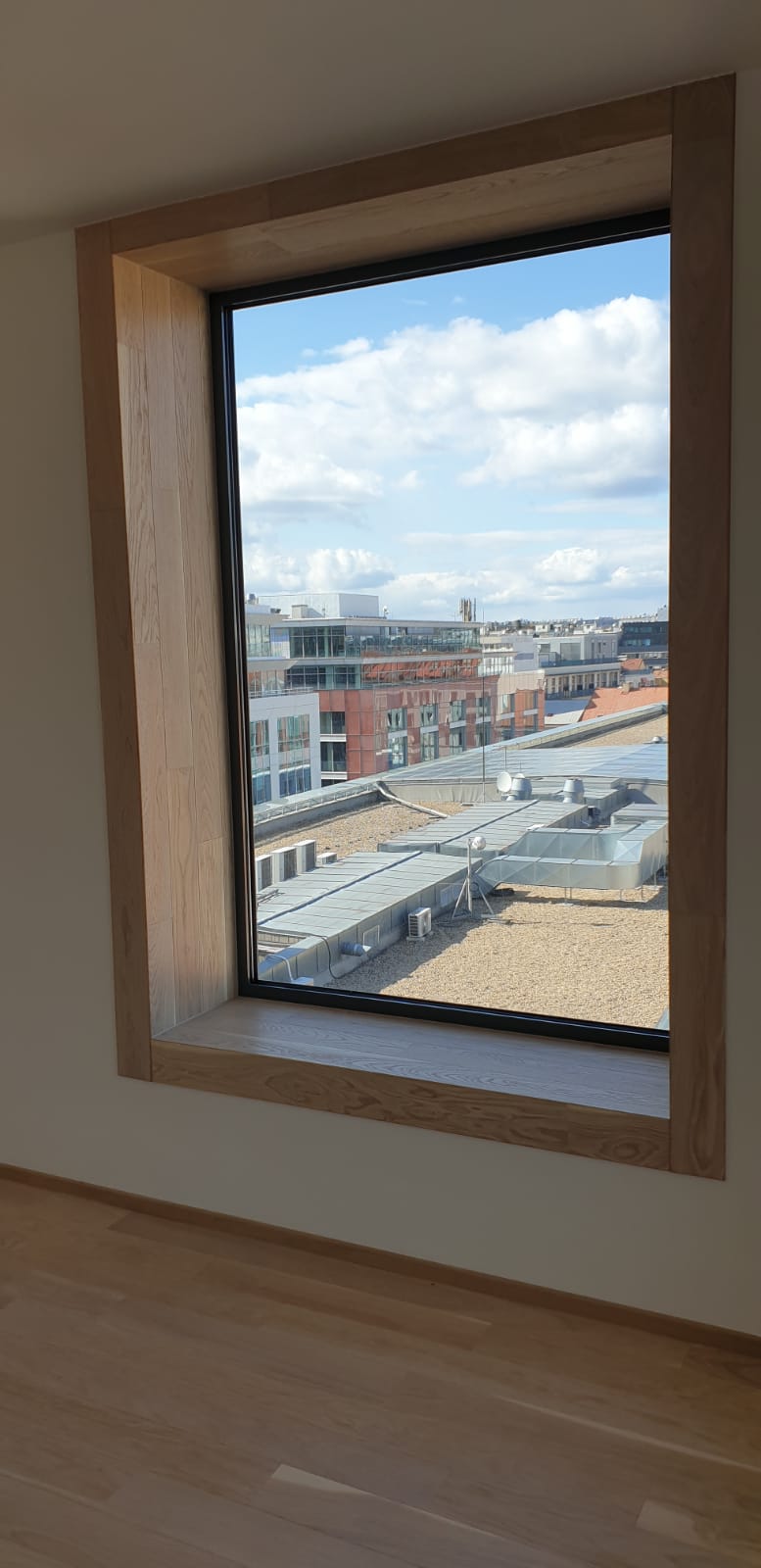 Duoparketa obklad okna