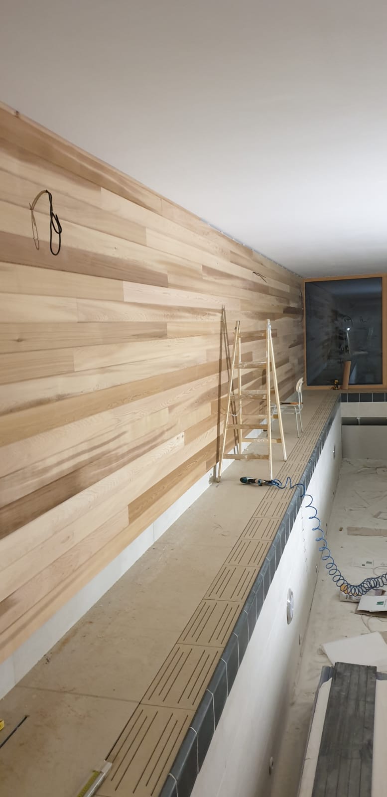 Obklad stěny Cedr clear